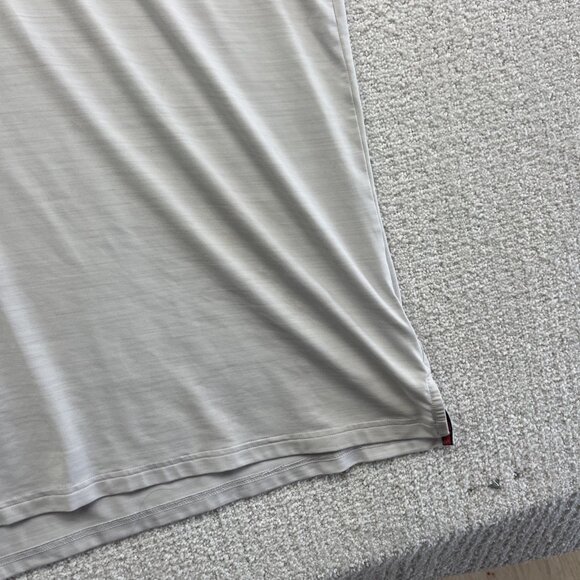 Adidas Golf Polo Shirt Color Blok Mens XXL Orange / White Performance Read* - Picture 5 of 16